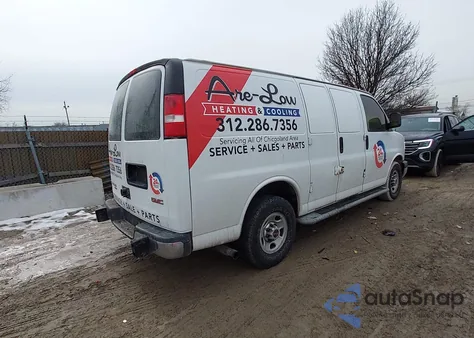 2016 GMC Savana 2500 Work Van из США, поврежденный, VIN 1GTW7AFF2G1904766